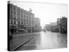 Looking South across Pike St. at Fourth, 1908-Ashael Curtis-Stretched Canvas