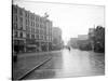 Looking South across Pike St. at Fourth, 1908-Ashael Curtis-Stretched Canvas