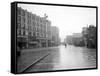 Looking South across Pike St. at Fourth, 1908-Ashael Curtis-Framed Stretched Canvas