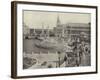 Looking South across the Grand Plaza-null-Framed Photographic Print