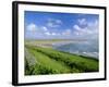 Looking South Along Saunton Sands and Braunton Burrows Near Barnstaple, North Devon, England, UK-Robert Francis-Framed Photographic Print