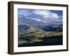 Looking South East from Coronet Peak Towards the Shotover Valley and the Remarkables Mountains-Robert Francis-Framed Photographic Print