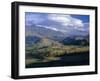 Looking South East from Coronet Peak Towards the Shotover Valley and the Remarkables Mountains-Robert Francis-Framed Photographic Print