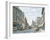 Looking South Of Spring St.-Stanton Manolakas-Framed Giclee Print