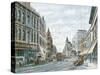 Looking South Of Spring St.-Stanton Manolakas-Stretched Canvas