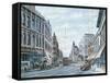 Looking South On Spring St., Ca. 1909-Stanton Manolakas-Framed Stretched Canvas