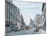 Looking South On Spring St., Ca. 1909-Stanton Manolakas-Mounted Giclee Print