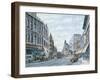 Looking South On Spring St., Ca. 1909-Stanton Manolakas-Framed Giclee Print