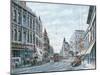 Looking South On Spring St., Ca. 1909-Stanton Manolakas-Mounted Giclee Print