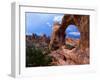 Looking Through an Arch in Arches National Monument, Utah, Arches National Park, USA-Mark Newman-Framed Photographic Print