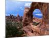 Looking Through an Arch in Arches National Monument, Utah, Arches National Park, USA-Mark Newman-Mounted Photographic Print