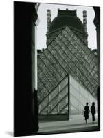 Looking Through an Arched Entrance of the Musee Du Louvre Towards the Glass Pyramid, Paris, France-Mark Newman-Mounted Photographic Print