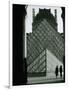 Looking Through an Arched Entrance of the Musee Du Louvre Towards the Glass Pyramid, Paris, France-Mark Newman-Framed Photographic Print