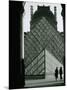 Looking Through an Arched Entrance of the Musee Du Louvre Towards the Glass Pyramid, Paris, France-Mark Newman-Mounted Photographic Print