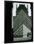 Looking Through an Arched Entrance of the Musee Du Louvre Towards the Glass Pyramid, Paris, France-Mark Newman-Framed Photographic Print