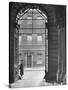 Looking Through Doorway Onto 10 Downing Street, Through Archway Entrance to Foreign Office-Hans Wild-Stretched Canvas