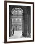 Looking Through Doorway Onto 10 Downing Street, Through Archway Entrance to Foreign Office-Hans Wild-Framed Photographic Print