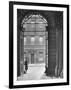 Looking Through Doorway Onto 10 Downing Street, Through Archway Entrance to Foreign Office-Hans Wild-Framed Photographic Print