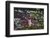 Looking Through the Bushes to Eichstatt-Felix Strohbach-Framed Photographic Print