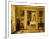 Looking through to the Dining Room, (Oil on Canvas)-Hans Hilsoe-Framed Giclee Print