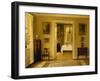 Looking through to the Dining Room, (Oil on Canvas)-Hans Hilsoe-Framed Giclee Print