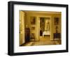 Looking through to the Dining Room, (Oil on Canvas)-Hans Hilsoe-Framed Giclee Print