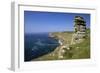 Looking to Sennen Cove from Lands End, Summer Sunshine, Cornwall, England, United Kingdom, Europe-Peter Barritt-Framed Photographic Print