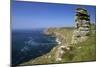 Looking to Sennen Cove from Lands End, Summer Sunshine, Cornwall, England, United Kingdom, Europe-Peter Barritt-Mounted Photographic Print