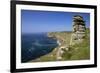 Looking to Sennen Cove from Lands End, Summer Sunshine, Cornwall, England, United Kingdom, Europe-Peter Barritt-Framed Photographic Print