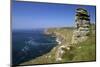 Looking to Sennen Cove from Lands End, Summer Sunshine, Cornwall, England, United Kingdom, Europe-Peter Barritt-Mounted Photographic Print