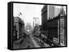 Looking Toward the North from 42nd Street-null-Framed Stretched Canvas