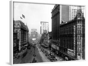 Looking Toward the North from 42nd Street-null-Framed Photographic Print