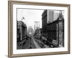 Looking Toward the North from 42nd Street-null-Framed Photographic Print