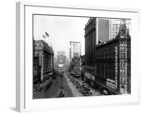 Looking Toward the North from 42nd Street-null-Framed Photographic Print