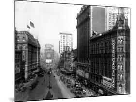 Looking Toward the North from 42nd Street-null-Mounted Photographic Print