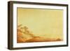 Looking Towards Arkona at Sunrise, 1801-Caspar David Friedrich-Framed Giclee Print