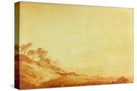 Looking Towards Arkona at Sunrise, 1801-Caspar David Friedrich-Stretched Canvas