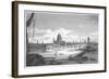 Looking Towards Blackfriars Bridge from the West, London, 1810-null-Framed Giclee Print