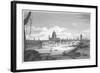 Looking Towards Blackfriars Bridge from the West, London, 1810-null-Framed Giclee Print