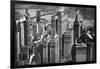 Looking Towards Brooklyn over the Skyscrapers of Broadway, New York City, USA, C1930S-Aerofilms-Framed Giclee Print