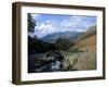 Looking Towards Derwent Water and the Skiddaw Hills from Ashness Bridge, Cumbria, UK-Lee Frost-Framed Photographic Print