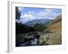 Looking Towards Derwent Water and the Skiddaw Hills from Ashness Bridge, Cumbria, UK-Lee Frost-Framed Photographic Print