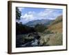 Looking Towards Derwent Water and the Skiddaw Hills from Ashness Bridge, Cumbria, UK-Lee Frost-Framed Photographic Print