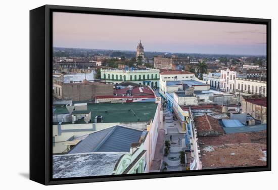 Looking Towards La Gran Antilla and Iglesia Catedral De Nuestra Senora De La Candelaria-Jane Sweeney-Framed Stretched Canvas