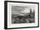 Looking Towards Lake Ontario, from Heights Near Queenston, Canada, Nineteenth Century-null-Framed Premium Giclee Print