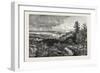 Looking Towards Lake Ontario, from Heights Near Queenston, Canada, Nineteenth Century-null-Framed Premium Giclee Print