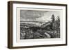 Looking Towards Lake Ontario, from Heights Near Queenston, Canada, Nineteenth Century-null-Framed Giclee Print