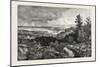 Looking Towards Lake Ontario, from Heights Near Queenston, Canada, Nineteenth Century-null-Mounted Giclee Print