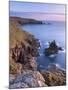 Looking Towards Land's End from the Cliffs Above Sennen, Cornwall, England. Spring-Adam Burton-Mounted Photographic Print