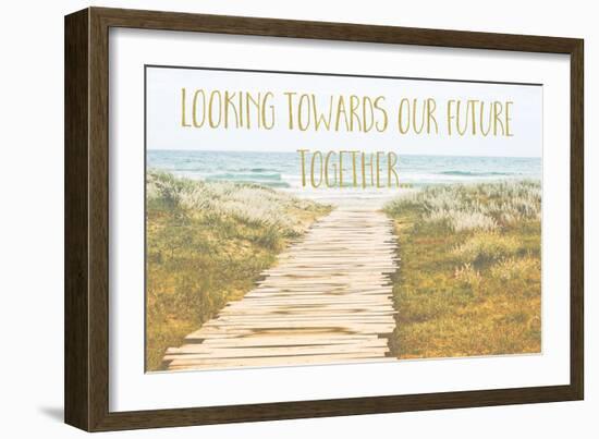 Looking Towards Our Future Together-Tina Lavoie-Framed Giclee Print